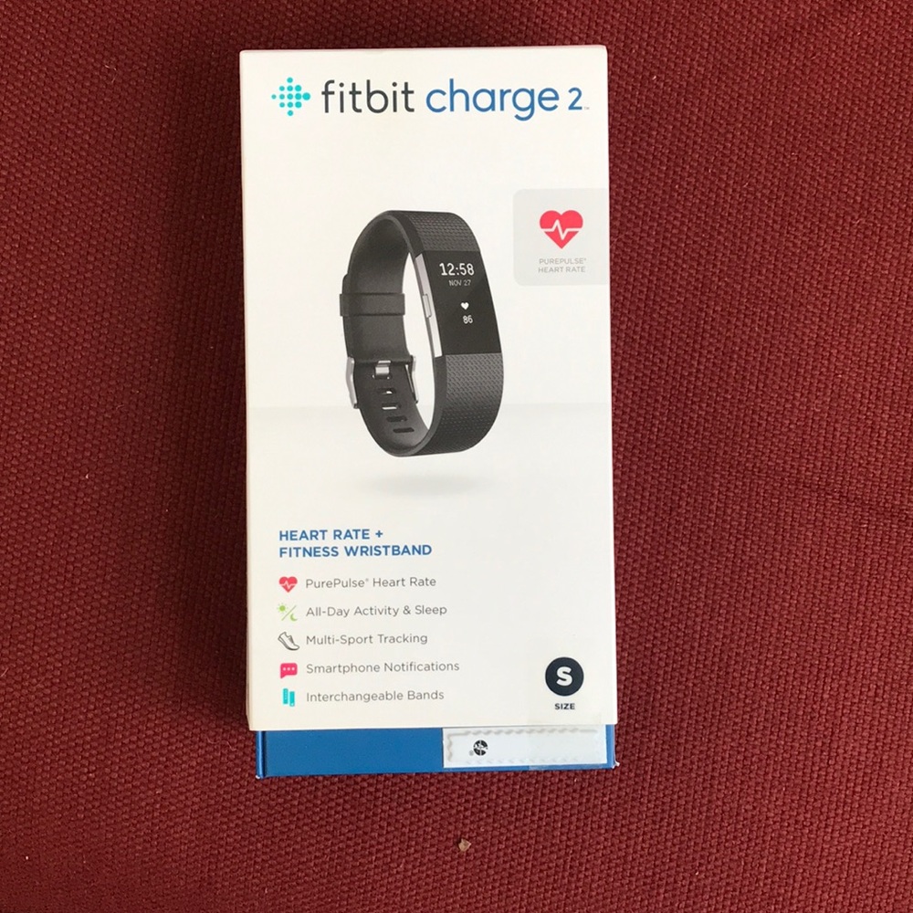 Fitbit Charge 2 size S (black)